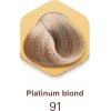 Tinta per capelli N° 91 Biondo Platino "Color Time" con Pappa Reale e Vitamina C Tinta per capelli N° 91 Biondo Platino "Color Time" con Pappa Reale e Vitamina C
