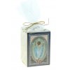 Portacandele pasquale con candela, ceramica 5,5 × 5,5 × 7,5 cm Portacandele pasquale con candela, ceramica 5,5 × 5,5 × 7,5 cm