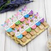 Mollette decorative "Coniglietti" 10pz