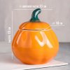 Set vasi in ceramica, 5 pz, Zucca, 0,6 l Set vasi in ceramica, 5 pz, Zucca, 0,6 l