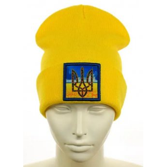 Cappello fatto a maglia "Ukraine"