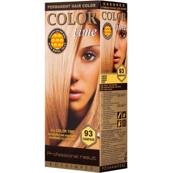 Tinta per capelli N° 93 Shampagne "Color Time" con Pappa Reale e Vitamina C