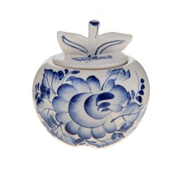 Vasetto di ceramica "Mela" Gzhel