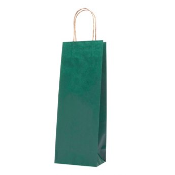 Pacchetto laminato per bottiglia verde