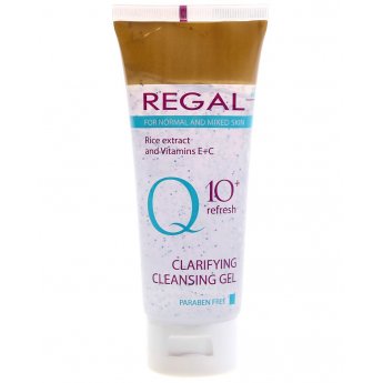 Gel purificante per viso "Regal" Q10+rinfrescante Per pelle normale e mista
