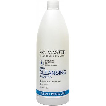 Shampoo di pulizia profonda con mentolo, limone e alghe, capelli grassi "Spa Master" 970 ml Shampoo di pulizia profonda con mentolo, limone e alghe, capelli grassi "Spa Master" 970 ml