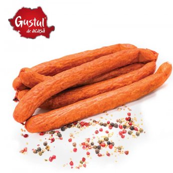 Salamini affumicati alla cacciatora "Carnati cabanos-GUSTUL" (pesso) Salamini affumicati alla cacciatora "Carnati cabanos-GUSTUL" (pesso)