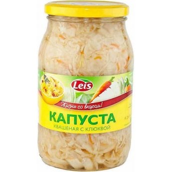 Crauti "Leys" con mirtilli rossi (900g)