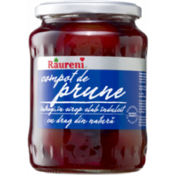 Composta di prugne "Raureni" (720g)