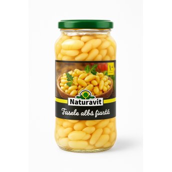 Fagioli "Naturavit" bianchi lessati (580ml) Fagioli "Naturavit" bianchi lessati (580ml)