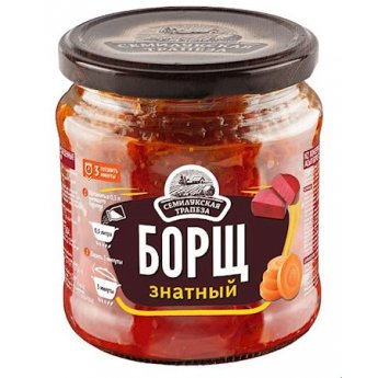 Borshch tsarskiy "Semilukskaya trapeza" (460g) Borshch tsarskiy "Semilukskaya trapeza" (460g)