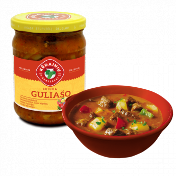 Zuppa "Kedainiu" gulasch (480g) Zuppa "Kedainiu" gulasch (480g)