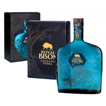 Vodka "Royal Bison blu" 40%, 700 ml Vodka "Royal Bison blu" 40%, 700 ml