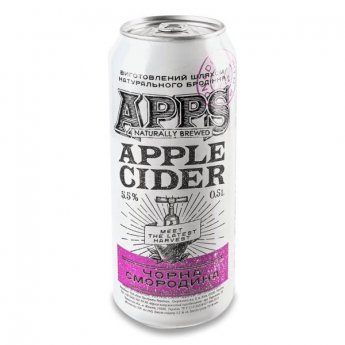 Sidro "APPS-amarena" ribes e lavanda  Alc. 5,5% (0,5L)