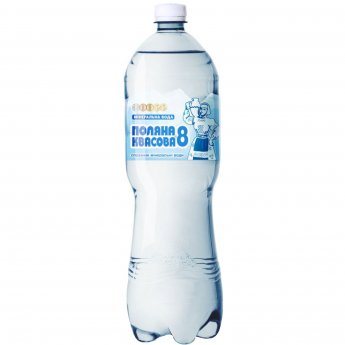 Acqua minerale "Polyana Kvasova", acqua medicinale da tavola altamente gassata (1,5 l) Acqua minerale "Polyana Kvasova", acqua medicinale da tavola altamente gassata (1,5 l)
