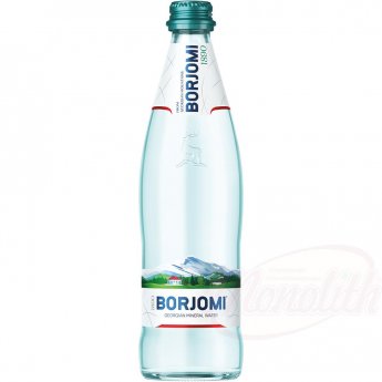 Acqua "Borgiomi" frizzante, vetro (0,5l) Acqua "Borgiomi" frizzante, vetro (0,5l)