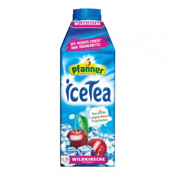 Tè nero"Pfanner" aromatizzato alla ciliegia selvatica   (750ml)