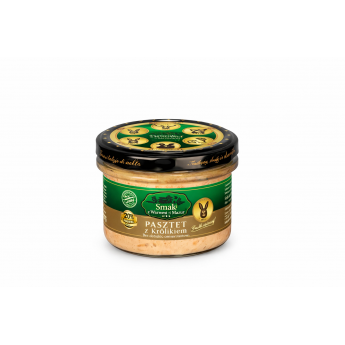 Paté di maiale "Smaki" con coniglio (160 g) Paté di maiale "Smaki" con coniglio (160 g)