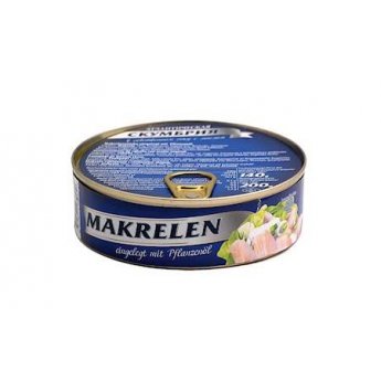 Sgombro "SibFisch" atlantico in olio (200g) Sgombro "SibFisch" atlantico in olio (200g)