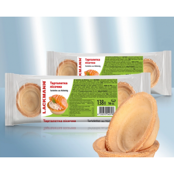 Crostatine "Lackmann" di pasta frolla (138 g) Crostatine "Lackmann" di pasta frolla (138 g)