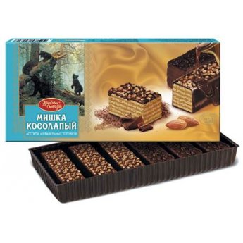 Torta di wafer "Goffo orsacchiotto" (250g)