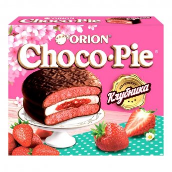 Dolce "Choco Pie - Fragole glassate" (360g)