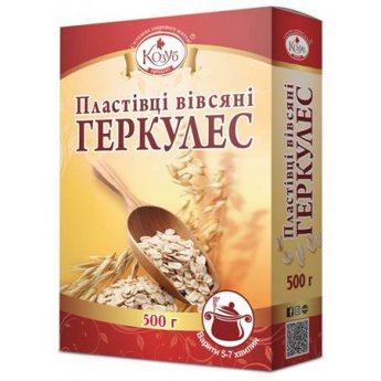 Fiocchi d'avena "Kozub" Hercules (500g)
