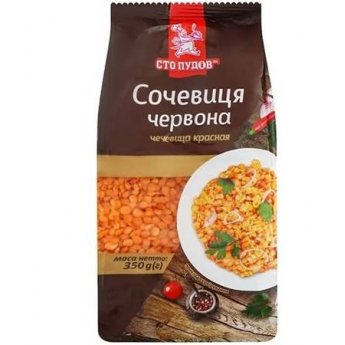 Lenticchie "STO PUDOV" rosse (350g)