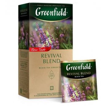 Tè "Greenfield - Miscela Revival" (25x1,5g) Tè "Greenfield - Miscela Revival" (25x1,5g)