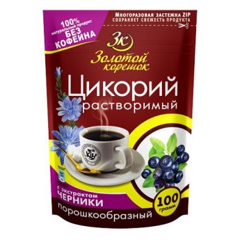 Cicoria solubile "Radice dorata" mirtilo (100g)