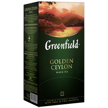 Tè nero "Greenfield - Golden Ceylon" (25x2g) Tè nero "Greenfield - Golden Ceylon" (25x2g)