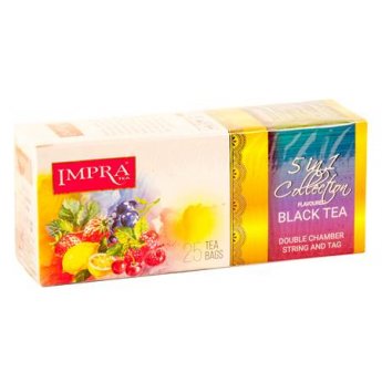 Tè nero "Impra" gusti assortiti (50g)