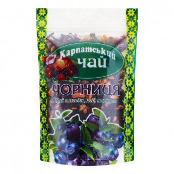 Tisana di frutta "Karpat" mirtillo nero (100g) Tisana di frutta "Karpat" mirtillo nero (100g)