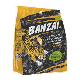 Semi "Banzai" di girasole tostati, con sale (130g)