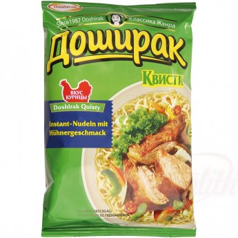 Noodles istantanei "Doshirak Quisty" pollo (70g)