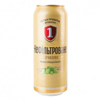 Birra chiara "Bochkove nefiltrovane" Alc.4,3% (0.5l) Birra chiara "Bochkove nefiltrovane" Alc.4,3% (0.5l)