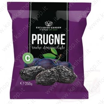 Prugne "Exclusive Garden" secche denocciolate (250 g) Prugne "Exclusive Garden" secche denocciolate (250 g)
