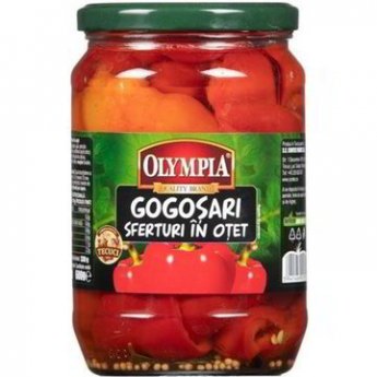 Peperoni "Olympia" rossi (600 ml)