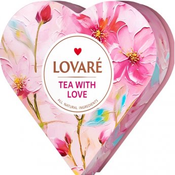 Set di tè  "Lovare" in piramidi Tea with Love (68gr)