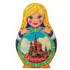Tagliere souvenir "Matrioska - Mosca" 14,9x23cm