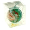 Sfera di Natale 10 cm