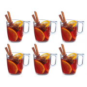 Bicchiere di vetro per il tè