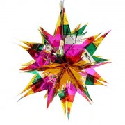 Decorazione di carta stagnola "Stella"