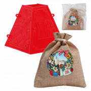 Stampo per dolce pasquale di ricotta (altezza 11,5 cm) per 0,700-1 kg