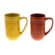 Set tazze 2 pz "Khokhloma" 360 ml, tramonto