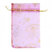 Sacchettino da regalo bordeaux 13*18 cm