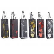 Sacchetto regalo per vino "Fiocco" 36*12*10 cm