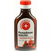 Olio di bardana con estratti di peperoncino rosso - stimolante della crescita dei capelli (100ml)