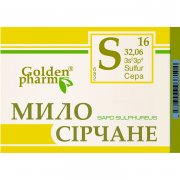 Sapone allo zolfo "Golden Pharm" 70 g