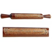 Mattarello "Mother - Russia - Moscow" 40 x 4,5 cm, legno